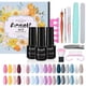 thumbnail image 2 of Anself Manicure Gel Polish Set 6 Color Glue + Base Coat + Top Coat + Matte Top Coat + Manicure Tools, 2 of 4