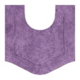 thumbnail image 4 of HOME WEAVERS Waterford Collection Cotton Contour Rug, 20" x 20", Purple, 4 of 8