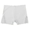 thumbnail image 2 of PiGOGI Women's Lace High Waist Safety Pants - Sexy Underwear - S to L Comfortable Briefs White, 2 of 6