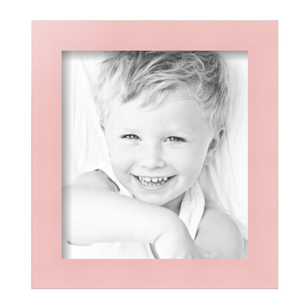 ArtToFrames 9" x 10" Pink Picture Frame, 9x10 inch Pink Wood Poster Frame (WOM-4120),  Pack
