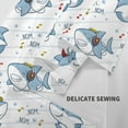 thumbnail image 6 of Honeii Music Shark print Tapestry for Bedroom, Tapestry Wall Tapestry Aesthetic, Room Decor Classroom Tapestries for Living Room Dorm Room 51" X 60", 6 of 6