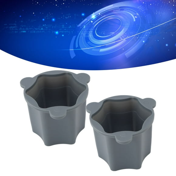 Multifunctional Food Processor Main Base Part, ABS Cooking Blender Pot Base 2Pcs Simple High Temperature Resistant for Kitchen