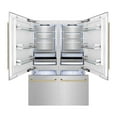 thumbnail image 3 of ZLINE KITCHEN AND BATH RBIVZSN60CB french door built in refrigerator, 3 of 5