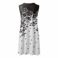 thumbnail image 4 of Lolmot Summer Dresses for Women Beach Boho Sleeveless Round Neck Vintage Floral Flowy Pockets Tshirt Tank Sleepwear Sundresses, 4 of 5