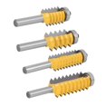 thumbnail image 5 of 8-Shank Stile Bit, 8 Shank Woodworking Cutter Rail Stile Router Bit Line Wave Type Wood Milling Knife , High Precision, 5 of 5