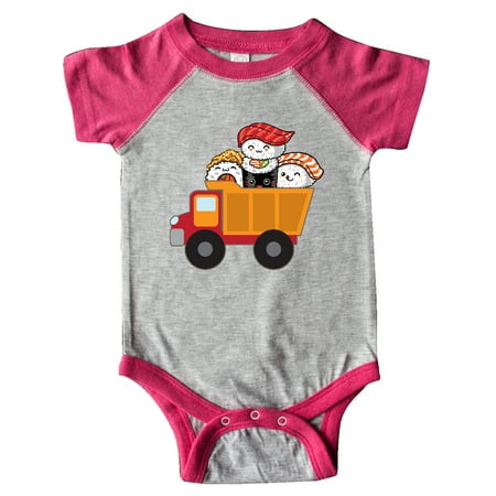 

Inktastic Sushi Lover Food Truck Gift Baby Boy or Baby Girl Bodysuit