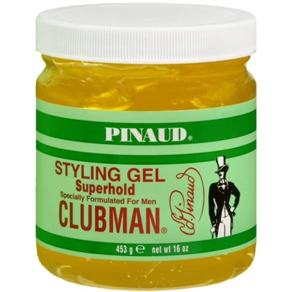 Clubman Pinaud Pinaud Clubman Styling Gel Super Hold 16 oz (Pack of 3