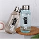 thumbnail image 3 of Botella de agua, 19,6/30,4 oz, botellas de agua de plástico sin BPA, con tapa (color: verde, tamaño: 900 ml), 3 of 4
