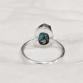 thumbnail image 5 of Natural Turquoise Ring, Rough Turquoise Ring, December Birthstone, Plain Band Ring, 925 Sterling Silver, Womens Ring, Christmas, Thanksgiving, Handmade, Statement Jewelry, Rough Gemstone Jewelry, 5 of 5