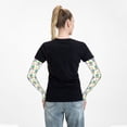 thumbnail image 6 of Bingfone Farmers Gardening Sleeves Sun Protection Arm Cooling Sleeves for Women Men with Thumb Hole - Rainbow Llama, 6 of 7
