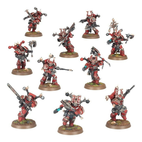 Games Workshop - Warhammer 40K - World Eaters - Khorne Berserkers