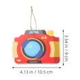 thumbnail image 2 of WRITWAA 18pcs Summer Hanging Ornaments Cardstock Decoration For Families Multi-colored, 2 of 8