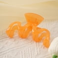 thumbnail image 4 of Tnobhg Women Hair Gripper Waved M-shaped Smooth Strong Claw Anti-slip Elasti Spring Anti-break Solid Color Hair Styling Organization Tool Lady Hair Clamp Hair Clip, 4 of 8