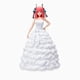 thumbnail image 1 of Figura de Anime de 10CM de color blanco puro, Quintuplets, Ichika, Miku, Yotsuba, Itsuki, modelo de muñecas de juguete, regalo de PVC, 1 of 3