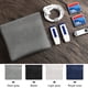 thumbnail image 2 of Sidaley Bolsa para auriculares Mini Cable USB portátil Bolsas de almacenamiento de monedas Teléfono Auriculares Bolsa Organizador Monedero Accesorios Cables de audio/vídeo Negro L, 2 of 6