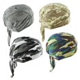 thumbnail image 2 of Paquete de 4 envolturas para la cabeza Gorras de ciclismo Do Rag Skull s Beanie Pirate Hats Bandana Salvador gorras de calavera, 2 of 7