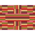 thumbnail image 1 of Ahgly Company Machine Washable Indoor Rectangle Transitional Red Area Rugs, 7' x 10', 1 of 7