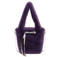 thumbnail image 1 of Mini Bolso Mano Cruzado para Mujer Piel Sintética Con Perlas Fiesta, 1 of 9