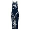 thumbnail image 4 of Women's Casual Loose Baggy Pocket Jumpsuit Fashion Playsuit Trousers Overalls Sling Jumpsuit, 4 of 6