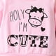 thumbnail image 2 of Gibobby Conjunto de pantalones para niños Conjunto de ropa informal de dos piezas con estampado de de animados de manga larga para niñas pequeñas(Rosa, 2-3 Años), 2 of 5