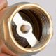 thumbnail image 3 of Stainless Steel Check Valve with Strainer, 82x48mm, Gold (1 Piece), 3 of 5