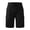 1# Black, variant on Mens Cargo Shorts Below Knee Length Hiking Work Relaxed Fit Lightweight Bermuda Tactical Shorts with Multi Pockets Navy 4XL