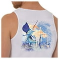 thumbnail image 3 of Guy Harvey Men's Sunset Sailfish Tank top, 3 of 4