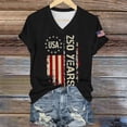 thumbnail image 5 of America 250 Shirt Women 250th Anniversary Patriotic T-Shirt Vintage 1776 Independence Day Tee, 5 of 6