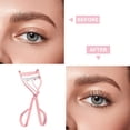 thumbnail image 4 of Mango pequeño y portátil de acero inoxidable, ayuda para el estilo de pestañas, juego de herramientas de belleza para todas las formas de ojos y rizador de pestañas, ojos grandes, consigue un rizado, 4 of 5