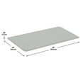 thumbnail image 3 of Mainstays Kitchen Anti-Fatigue Comfort Mate D Mat Soft Silver Fleck, 20”x 39”, 3 of 10