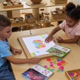 thumbnail image 2 of Piezas de tangram Kaplan Early Learning 250 piezas coloridas, 2 of 7