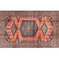thumbnail image 1 of Ahgly Company Indoor Rectangle Traditional Chestnut Brown Persian Area Rugs, 2' x 5', 1 of 6