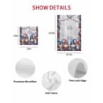 thumbnail image 7 of Independence Day Gnomes Kitchen Dish Towels for Drying Dishes Set of 3, Red Blue Floral Gray Wood Waffle Weave Microfiber Hand Tea Bathroom Towels Quick Dry & Absorbent Towel 12x12, 7 of 7