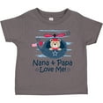 thumbnail image 3 of Inktastic Nana and Papa Love Me Grandson Boys Toddler T-Shirt, 3 of 5