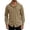 Khaki, variant on SAWOBUUN Mens UPF 50 Sun Protection Hoodie Shirt Long Sleeve Quick Dry Lightweight Fishing Hiking Shirt