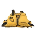 thumbnail image 4 of Chaleco de pesca con mosca de malla, mochila de chaleco de pesca al aire libre de tamaño libre, color amarillo, con múltiples bolsillos para hombres y mujeres YUNYI BRAND Deportes, 4 of 8