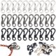 thumbnail image 5 of Mini Sf Resorte Colgante Hebilla Mochila Cierres Escalada Mosquetones Edc Llavero Camping Paracord Táctico Supervivencia Equipo 10 Unids/Lote Moyic OD005326-00, 5 of 7