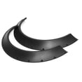 thumbnail image 4 of Universal 2X Auto Car Body Fender Flares Flexible Durable Polyurethane Kit Black, 4 of 8
