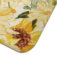 thumbnail image 3 of Microfibre Drying Mat for Kitchen Sunflower Colorful Floral Dish Drying Drainer Mat Absorbent Drying Mat Washing Up for Glass, Plate & Cup 18inch X 24inch, 3 of 5