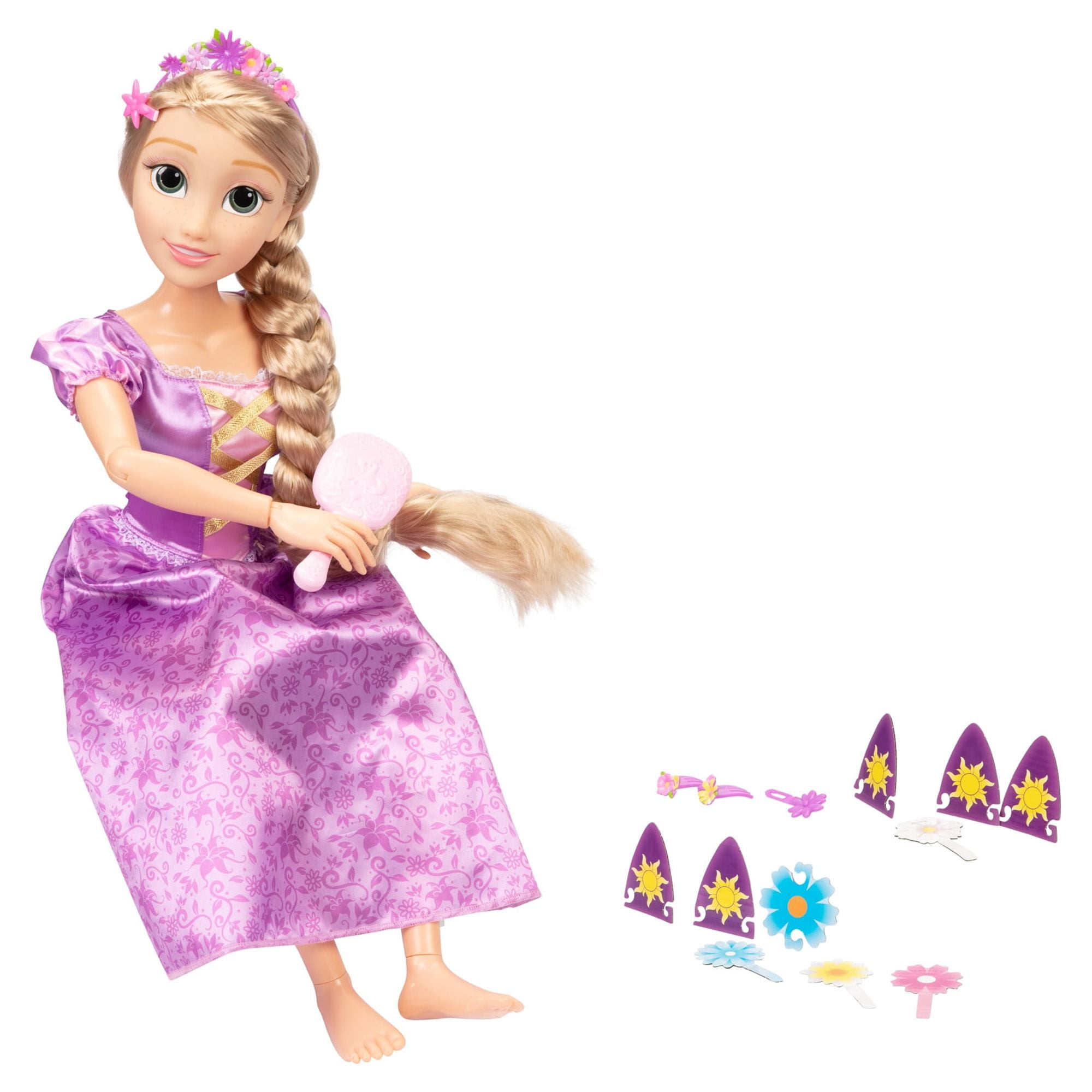 Disney princess 32 inch playdate cheap rapunzel doll
