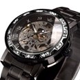 thumbnail image 3 of ALPS Men's Watches Mechanical Watches for Man Hand-Winding Skeleton Classic Business Fashion Stainless Steel Waterproof Wristwatch Gift for Man, 3 of 9