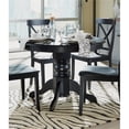 thumbnail image 3 of Homestyles Blair Wood Dining Table in Black, 3 of 10