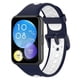 thumbnail image 2 of Bandas de repuesto compatibles con HUAWEI Watch FIT2, pulseras de silicona transpirables, correa de muñeca ajustable de doble Color para reloj inteligente, 2 of 5