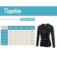 thumbnail image 2 of TOPTIE Tee-Shirt d'Entraînement pour Femmes Manches Longues Yoga Course Gym Sport T-Shirt-Rouge-TG, 2 of 5