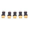 thumbnail image 2 of 5PCS Male XT60 to Male T Plug Connector Adapter Secure Connection Easy Installation for RC Car LiPo Battery Charger, 2 of 7