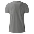 thumbnail image 4 of Rrunsv T Shirts for Men Graphic Men's Print Round Neck Short Sleeve Mesh Tshirt Party Top Grey,M, 4 of 5