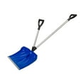 thumbnail image 2 of LOVIVER Snow Shovel Ergonomic Double Handle Design Snow Pusher for Patio Car Walkway Blue, 2 of 8