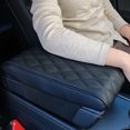 thumbnail image 4 of 2024 Upgrade General Purpose Memory Car Armrest Cushion Leather Car Armrest Car Center Console Cushion Car Seat Cushion Protector Leather for Car Interior Light Interior Wire Interior Interior Lights, 4 of 4