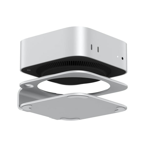 Soporte de acoplamiento AKKYAJAURE para Mac mini M4/M4 Pro, aleación de aluminio
