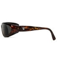thumbnail image 2 of Cape Wind Blocking Padded Foam Light Sensitivity Sunglasses, 100% UVA + UVB Protection, Dark Tortoise Frame/Extra Dark Lenses, 2 of 5